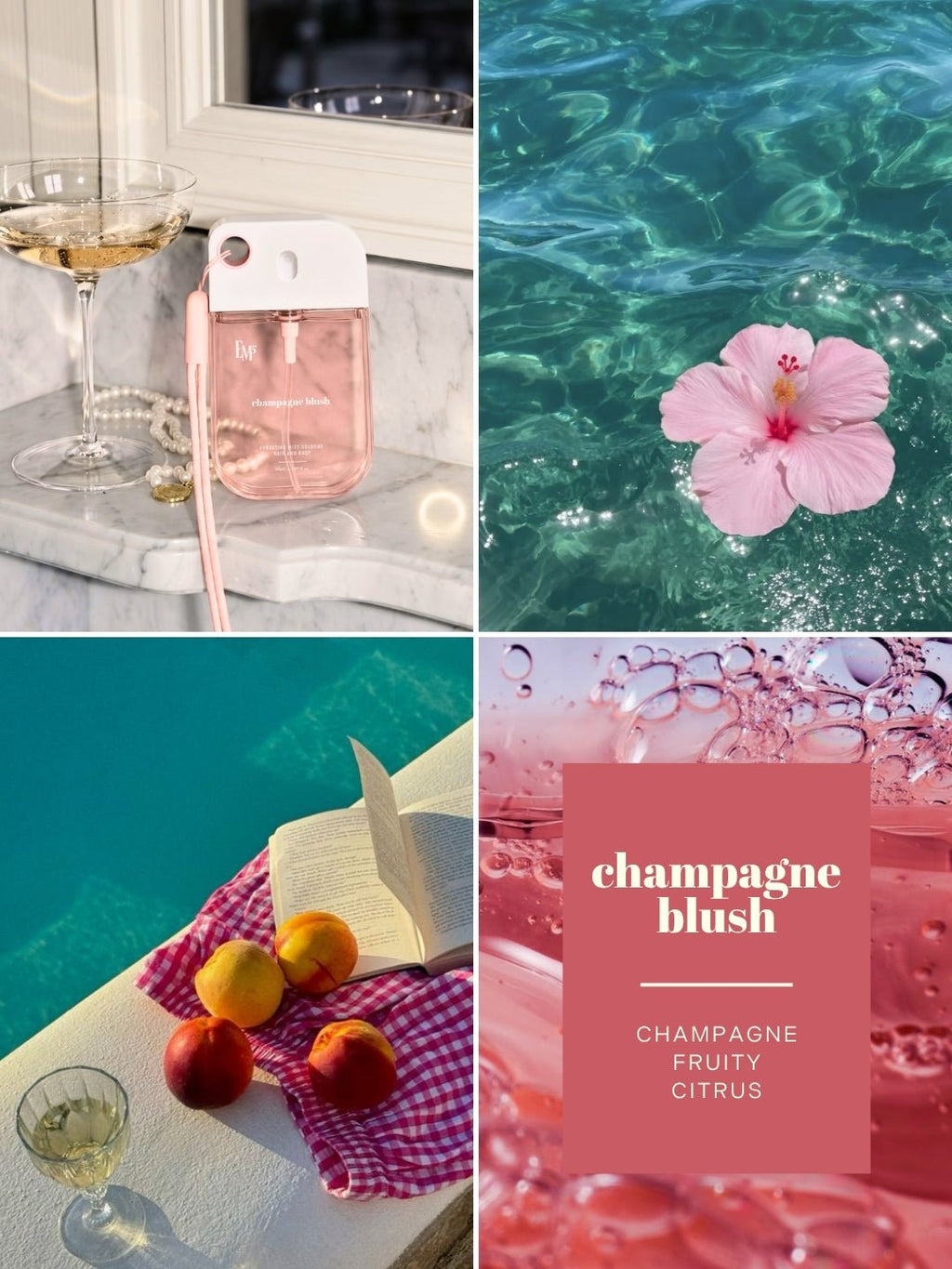 Champagne Blush & Frosted Vanilla Hair & Body Mist
