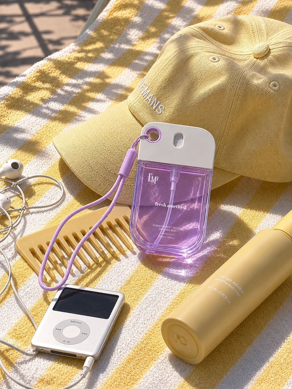 Guava Peach & Fresh Amethyst Hair & Body Mist