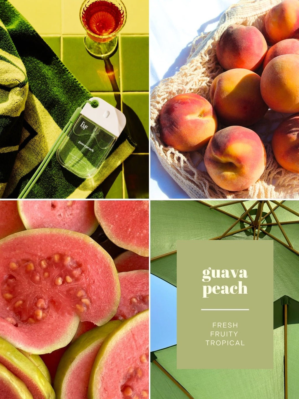 Guava Peach & Fresh Amethyst Hair & Body Mist