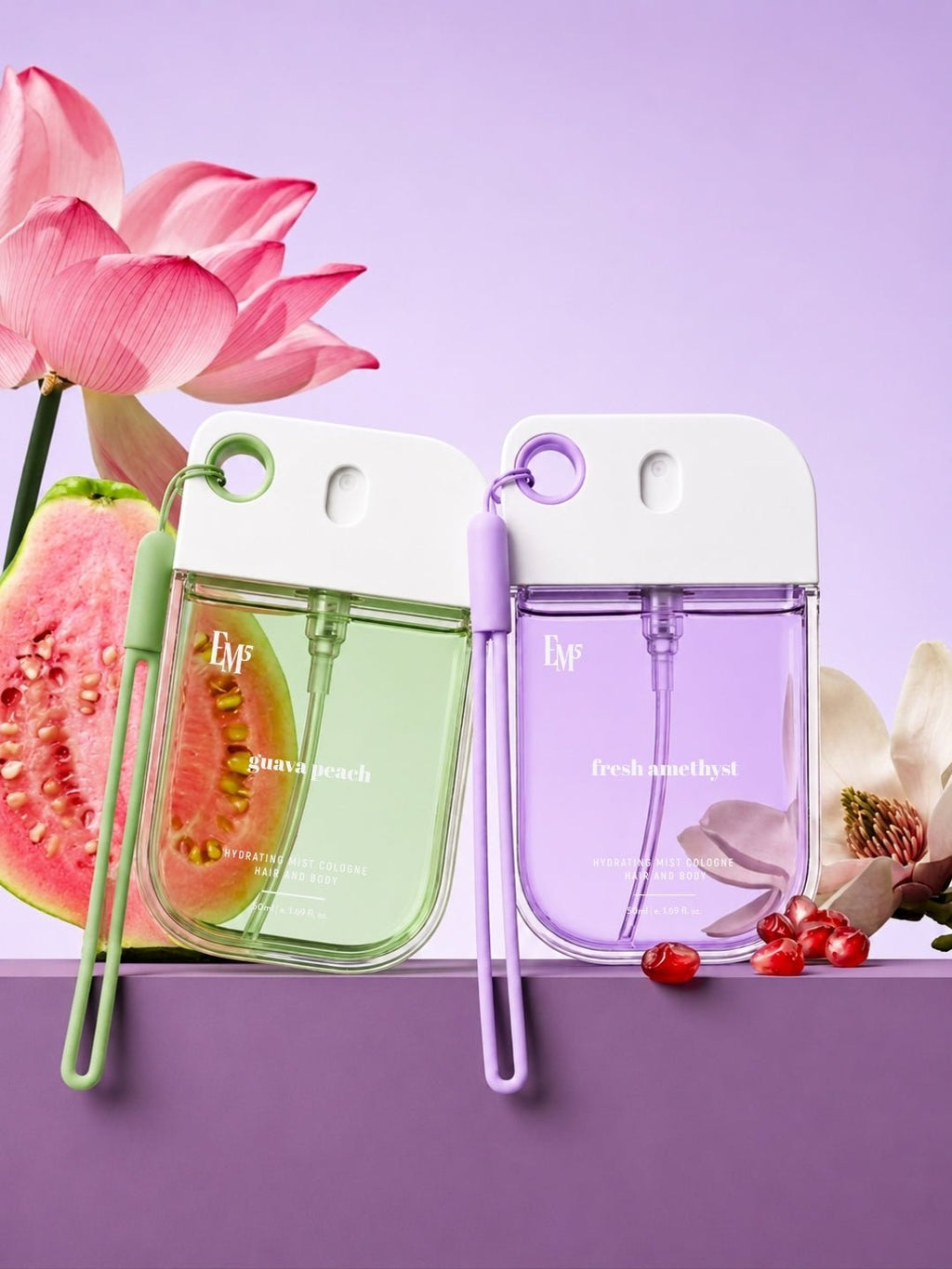 Guava Peach & Fresh Amethyst Hair & Body Mist