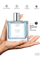 EM5™ Elysium Perfume EDP Spray for Men | Aromatic Citrus Amber Fresh Spricy Fragrance | Luxury Gift for Him | Variants Available: 50 ml Spray / 15 ml Spray