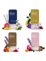 EM5™ UNISEX Set of 4 Solid Perfumes for Men & Women | Strong and lasting fragrance | With the Goodness of Beeswax + Shea Butter