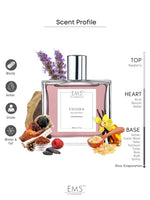 EM5™ Enigma Unisex Perfume | Eau de Parfum Spray for Men & Women | Woody Amber Warm Spicy Accords | Luxury Gift for Him / Her | Sizes Available: 50 ml / 15 ml - House of EM5