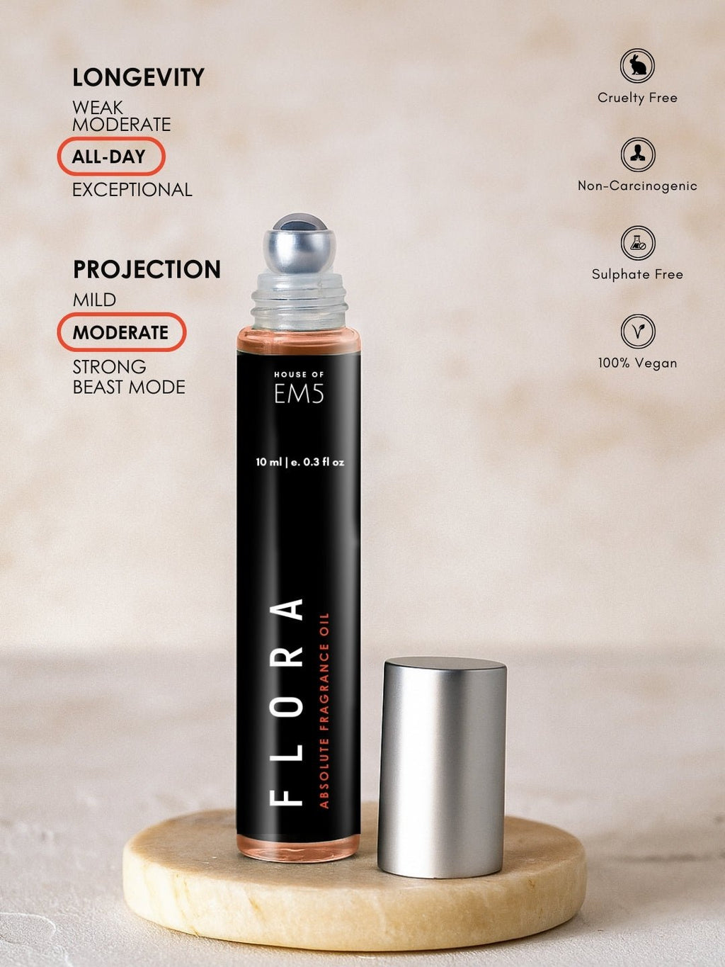 Flora Perfume Roll-On