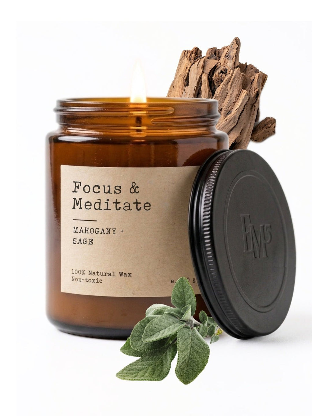 Focus & Meditate | Aromatherapy Scented Candles