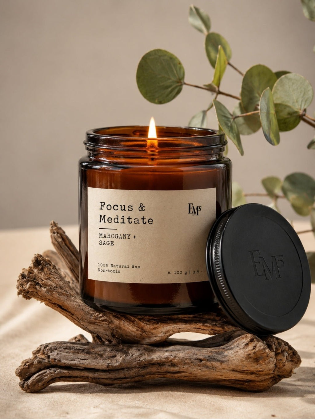 Focus & Meditate | Aromatherapy Scented Candles