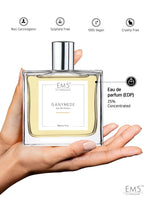 EM5™ Ganymede Unisex Perfume | Eau De Parfum Spray for Men & Women | Warm Spicy Leather Fragrance Accords | Luxury Gift for Him / Her | Sizes Available: 50 ml / 15 ml
