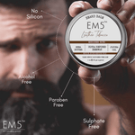 EM5™ Natural Organic Beard Balm | EM5's Natural Organic Beard Balm | Medium Hold - Shine | BeesWax, Shea Butter, Jojoba Oil, Essential Oils (Leather Tobacco) - House of EM5