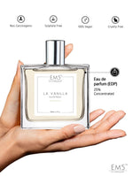 EM5™ La-Vanilla Perfume for Women | Strong and Long Lasting | Vanilla Warm Spicy | Luxury Gift for Women | 50 ml Spray / 10ml Alcohol Free Roll On