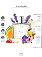 EM5™ Layton Unisex Perfume EDP Spray | For Men & Women | Vanilla Woody Warm & Spicy | Luxury Gift for Him / Her | Variants Available: 50 ml Spray / 15 ml Spray
