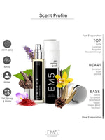 EM5™ Layton Unisex Perfume EDP Spray | For Men & Women | Vanilla Woody Warm & Spicy | Luxury Gift for Him / Her | Variants Available: 50 ml Spray / 15 ml Spray