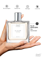 EM5™  Le Elixir Perfume EDP Spray for Men | Vanilla Amber Tobacco Fresh Spicy Fragrance | Luxury Gift for Him | Variants Available: 50 ml Spray / 15 ml Spray