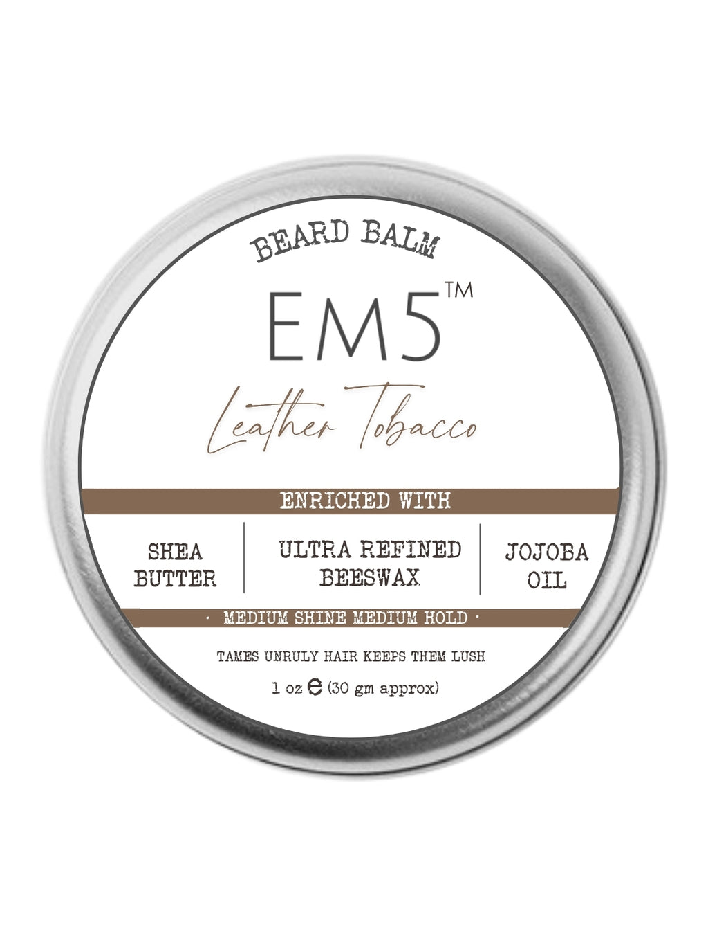 Leather Tobacco | Organic Beard Balm