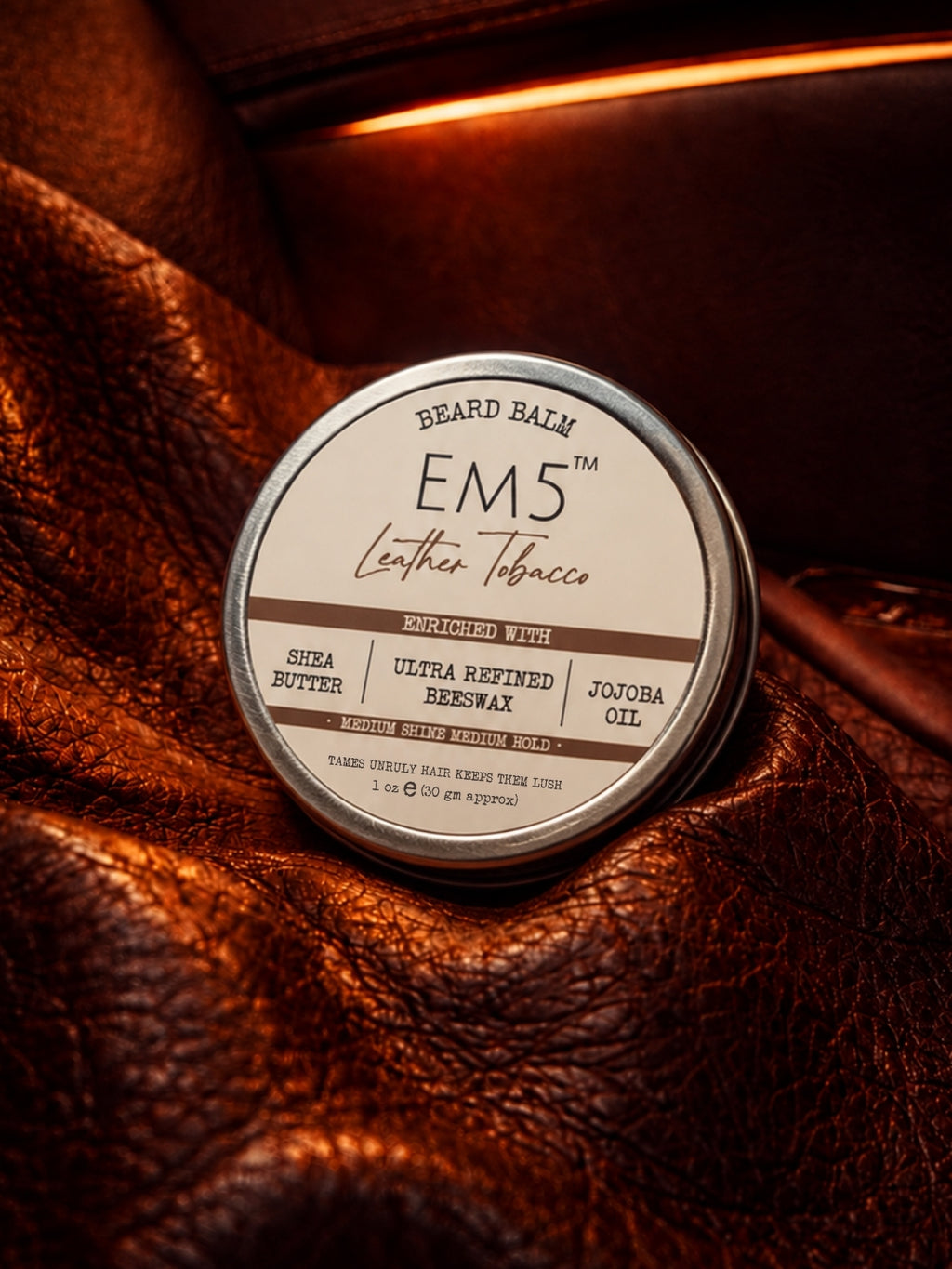 Leather Tobacco | Organic Beard Balm