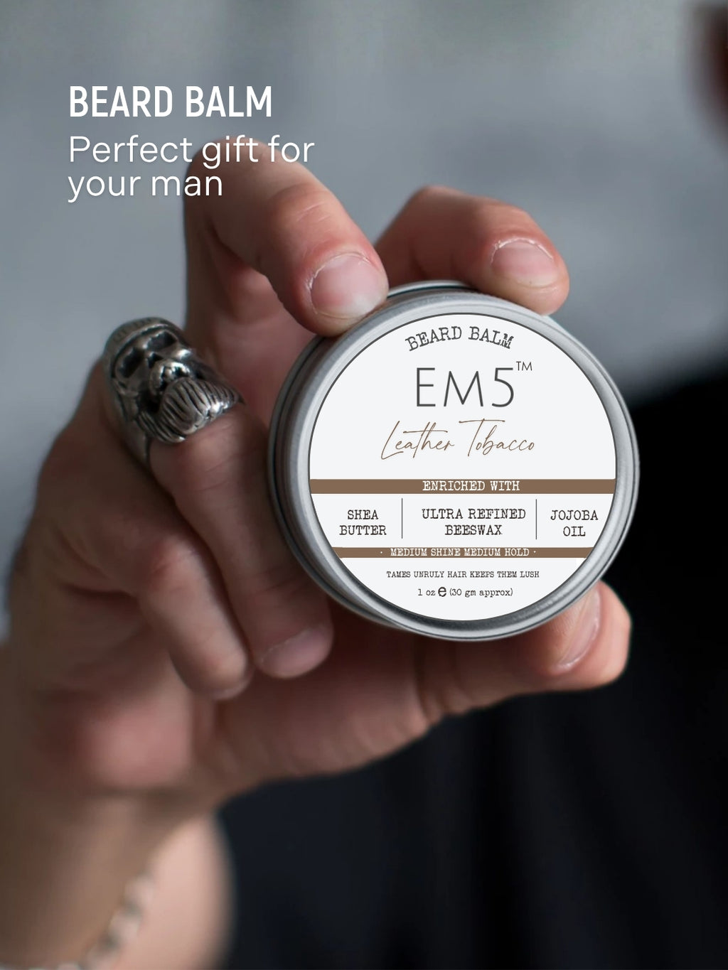 Organic Beard Balm Pack of 3
