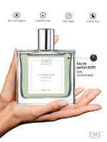 EM5™ London Unisex Perfume | Eau De Parfum Spray for Men & Women | Amber Warm Spicy Aromatic Fragrance Accords | Luxury Gift for Him / Her | Sizes Available: 50 ml / 15 ml - House of EM5