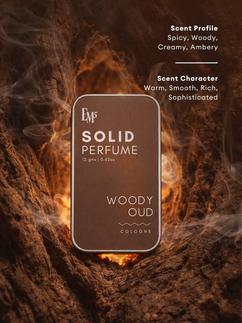 Masculine Set of 4 Solid Perfumes
