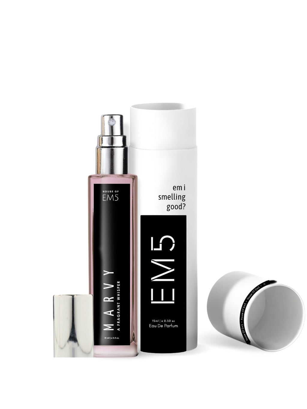 EM5™ Marvy Perfume for Men | Eau De Parfum Spray | Tobacco Sweet Rum Fragrance Accords | Luxury Gift for Him | Sizes Available: 50 ml / 15 ml - House of EM5