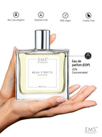 EM5™ Mean Streets Perfume for Men | Eau De Parfum Spray | Warm Spicy Citrus Woody Fragrance Accords | Luxury Gift for Him | Sizes Available: 50 ml / 15 ml - House of EM5