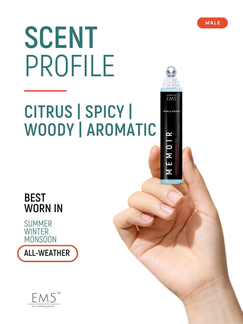 Memoir Perfume Roll-On