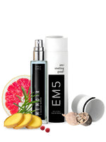 EM5™ Memoir Unisex Perfume | Eau De Parfum Spray for Men & Women | Fresh Citrus Woody Fragrance Accords | Luxury Gift for Him / Her | Sizes Available: 50 ml / 15 ml