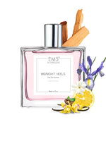 EM5™ Midnight Heels Perfume for Women | Sweet Warm Spicy Vanilla Powdery Fragrance | 50ml Unisex Eau de Parfum Spray | Luxury Gift for Her