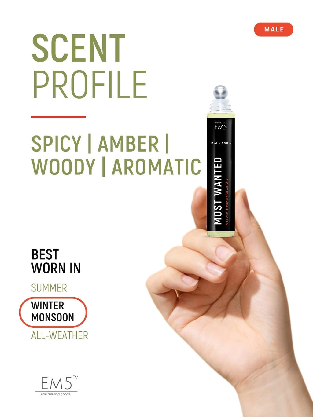 Most Wanted Perfume Roll-On