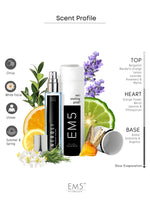 EM5™ Neroli Unisex Perfume | Eau De Parfum Spray for Men & Women | Citrus White Floral Aromatic Fragrance Accords | Luxury Gift for Him / Her | Sizes Available: 50 ml / 15 ml