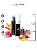 EM5™ Night Unisex Perfume | Eau De Parfum Spray for Men & Women | Amber Woody Rose Fragrance Accords | Luxury Gift for Him / Her | Sizes Available: 50 ml / 15 ml - House of EM5