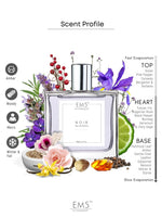 EM5™ Noir Perfume for Men | Eau De Parfum Spray | Amber Woody Spicy Fragrance Accords | Luxury Gift for Him | Sizes Available: 50 ml/ 15 ml - House of EM5