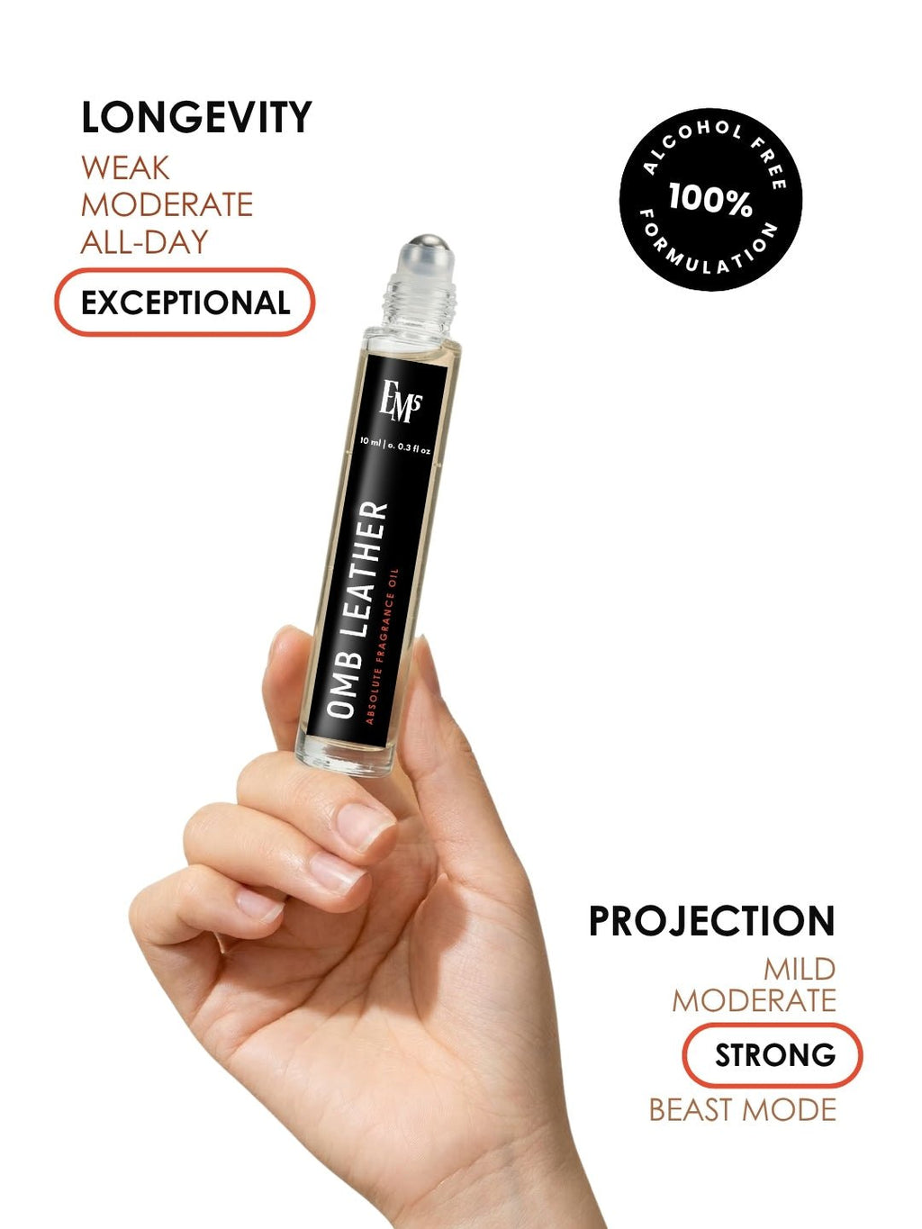 Omb Leather Perfume Roll-On