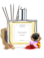 EM5™ Oud Musk Unisex Perfume | Woody Oud Warm Spicy Fragrance Accords | Eau De Parfum Spray for Men & Women | Luxury Gift for Him / Her | Sizes Available: 50 ml / 15 ml - House of EM5