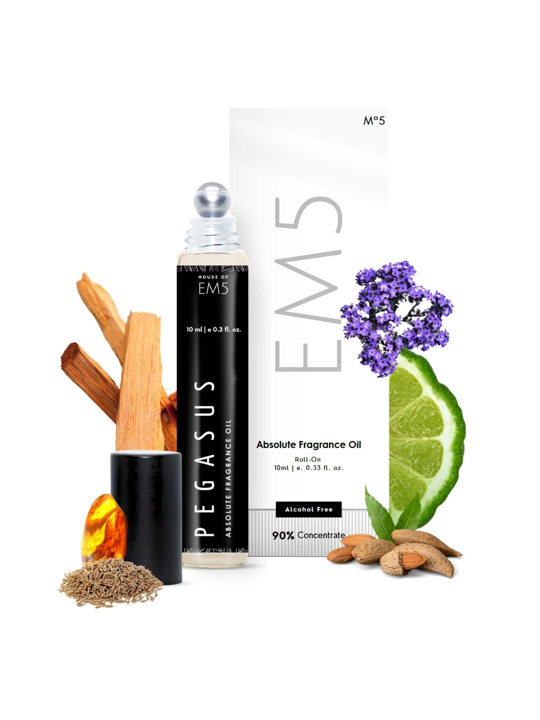 EM5™ Pegasus Perfume Oil Roll On (Attar) 90 Concentrate NonAlcohol