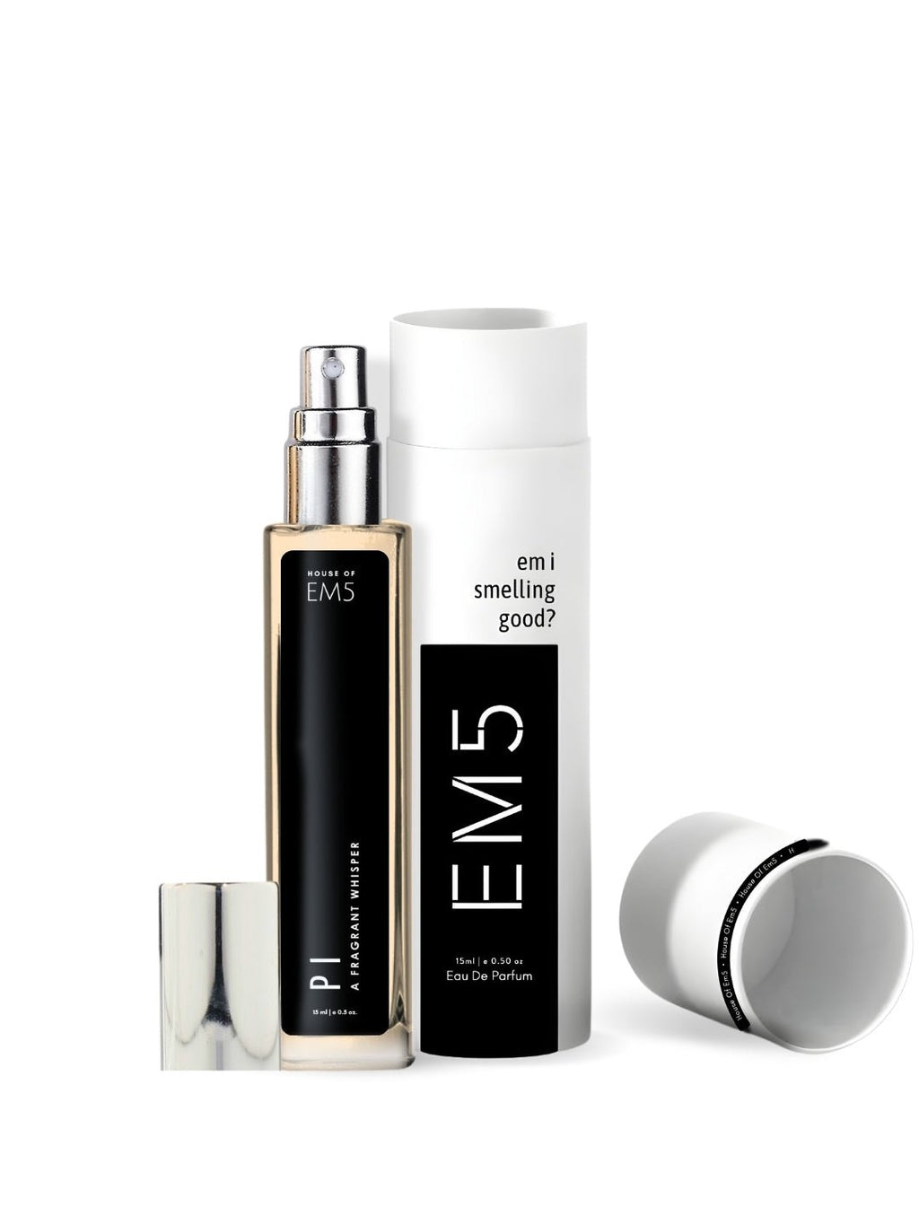 EM5™ Pi π Perfume for Men | Eau de Parfum Spray | Sweet Aromatic Warm Spicy Fragrance Accords | Luxury Gift for Him | Sizes Available: 50 ml / 15 ml - House of EM5
