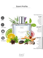 EM5™ RD Evara Perfume for Men | Strong and Long Lasting | Aromatic Citrus Woody | Luxury Gift for Men | 50 ml Spray / 10ml Alcohol Free Roll On