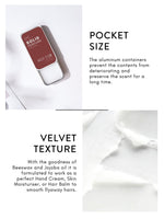EM5™ Red Tob | Solid Perfume for Men & Women | Alcohol Free | Strong and lasting fragrance | Tobacco Woody Oud | Goodness of Beeswax + Shea Butter