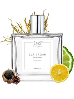 EM5™ Sea Storm Unisex Perfume | Amber Aquatic Fresh Marine Fragrance Accords | Eau De Parfum Spray for Men & Women | Luxury Gift for Him / Her | Sizes Available: 50 ml / 15 ml - House of EM5