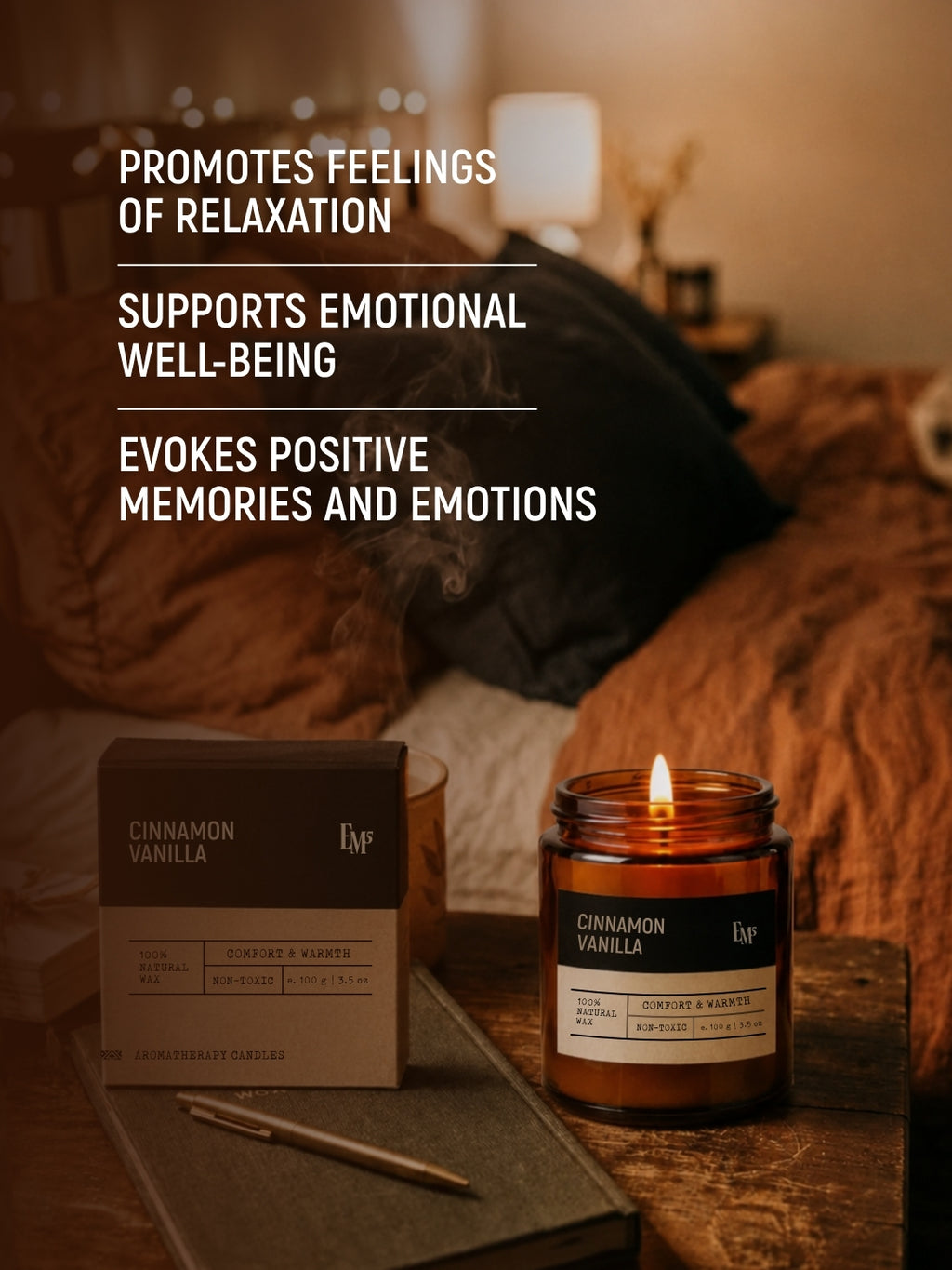 Gourmand Scented Candles Set of 4