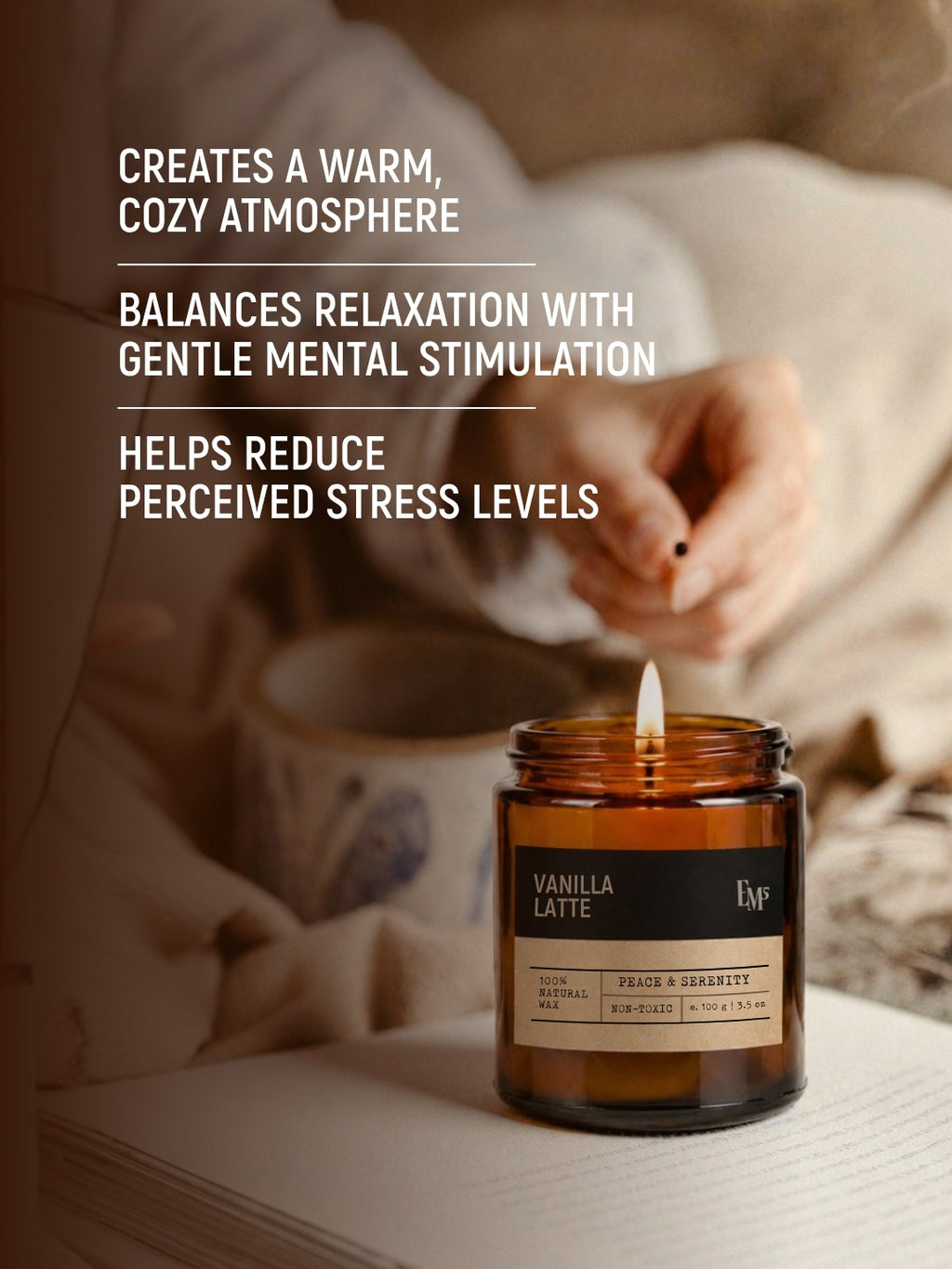 Gourmand Scented Candles Set of 4
