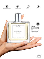 EM5™ Shadow Play Unisex Perfume | Earthy Woody Sweet Citrus | EDP Spray for Men & Women | Strong and Long Lasting Fragrance | Luxury Gift for Him / Her