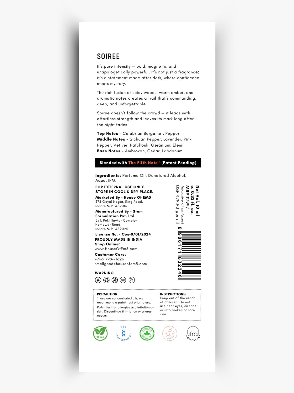 Soiree Perfume Roll-On