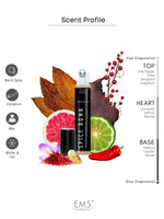 EM5™ Spice Bomb Perfume Oil Roll On (Attar) 90% Concentrate Non-Alcoholic for Men and Women, Strong and Long Lasting | Warm Spicy Cinnamon Tobacco Fragrance Perfume Oil | 10ml Roll-On Easy to Carry and Travel Friendly