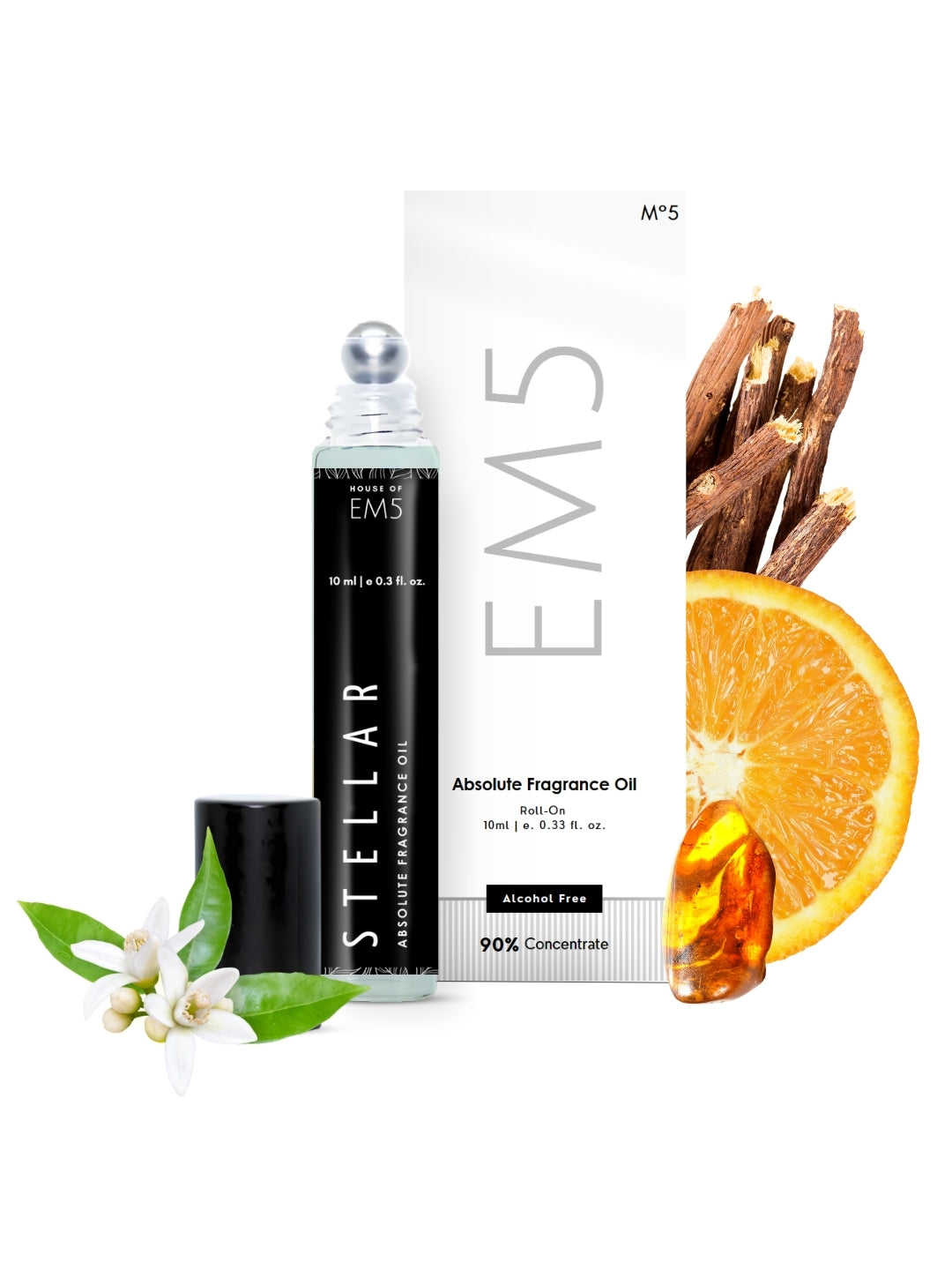 EM5™ Stellar Perfume Oil Roll On (Attar) 90 Concentrate NonAlcohol