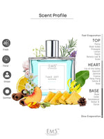 EM5™ Take Off Unisex Perfume | Eau De Parfum Spray for Men & Women | Floral Fresh Fruity Fragrance Accords | Luxury Gift for Him / Her | Sizes Available: 50 ml / 15 ml - House of EM5