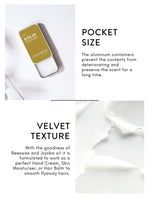 EM5™ UNISEX Set of 4 Solid Perfumes for Men & Women | Strong and lasting fragrance | With the Goodness of Beeswax + Shea Butter
