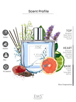 EM5™ V Dylan Perfume for Men | Eau De Parfum Spray | Aromatic Woody Fresh Fragrance Accords | Luxury Gift for Him | Sizes Available: 50 ml / 15 ml - House of EM5