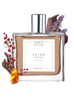 EM5™ Valor Perfume for Men | Eau De Parfum Spray | Spicy Woody Patchouli Fragrance Accords | Luxury Gift for Him | Sizes Available: 50 ml / 15 ml - House of EM5