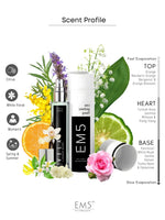 EM5™ Vela Perfume for Women | Eau De Parfum Spray | Citrus Patchouli Woody Fragrance Accords | Luxury Gift for Her | Sizes Available: 50 ml /  15 ml - House of EM5