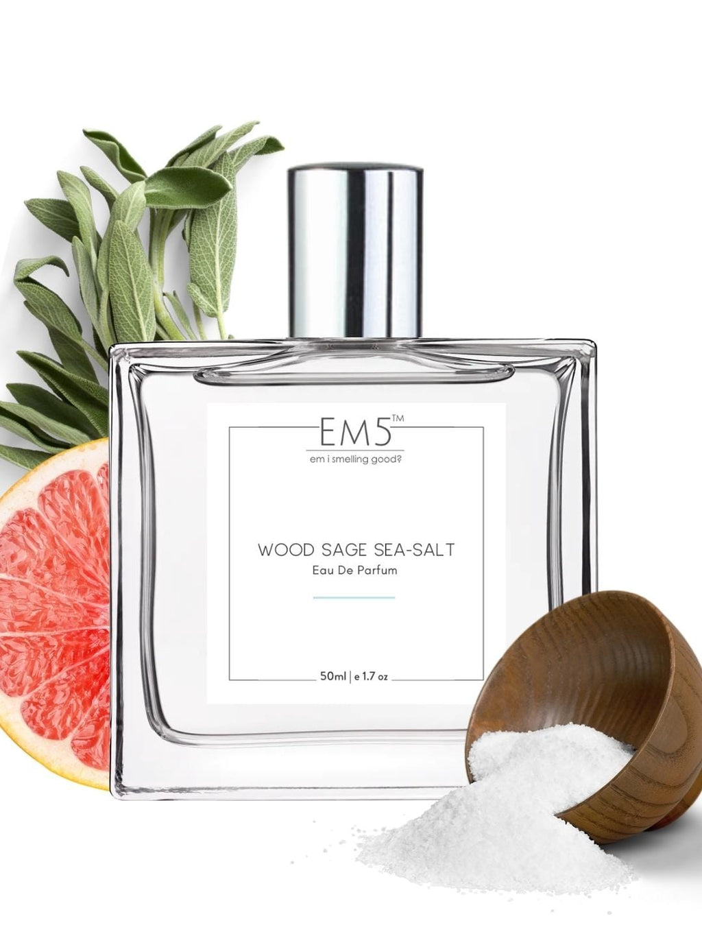 Wood Sage Sea Salt Eau De Parfum – House of EM5 - Main Image