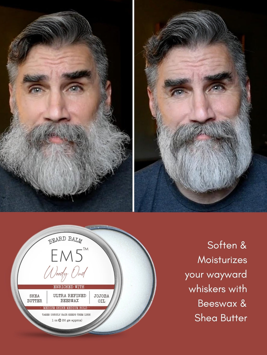 Woody Oud | Organic Beard Balm
